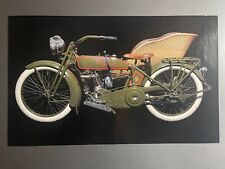 1917 Harley Davidson Single Motorcycle Picture, Print - RARE Frameable L@@K picture