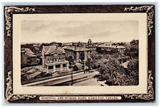 1912 Hospital and Nurses Home Hamilton Ontario Canada Framed Postcard picture