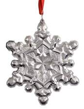 Gorham Silver Snowflake Ornament 1971-Sterling Snowflake - Boxed 68455 picture