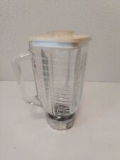 Osterizer Imperial VIII  5 Cup 542 Rubber Lid Glass Blender Replacement Jar USA picture
