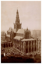 Scotland, Glasgow Cathedral, From East Vintage Albumen Print Albumin Print  picture