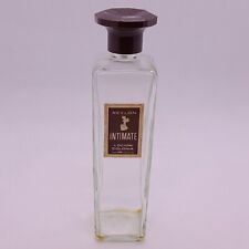 Rare 1940 REVLON ‘Intimate’ Lotion Glass Perfume Bottle w/Bakelite Screw Cap picture