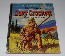 1955 LITTLE GOLDEN BOOK - WALT DISNEY'S DAVY CROCKETT - FIRST EDITION picture