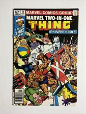 Marvel Two-In-One #74 (1981) 8.5 VF Bronze Age Newsstand Thing Cover Comic Book picture