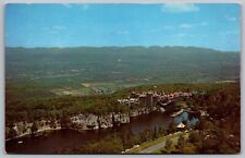 Lake Mohonk Mountain House Lake New York Sky Top Tower View Catskills Postcard picture