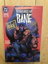DC Batman Vengeance of Bane #1 (VF/NM) 1st App & Print Signed by Dixon & Nolan picture