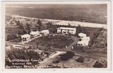 RPPC Pompano Beach Florida FL - Lighthouse Cove - Vintage Postcard picture