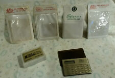 Philip Morris pocket protector calculator Louisville paperweight 1982 vint lot  picture
