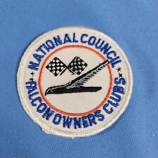 Rare Vintage Falcon Owners Club Patch  picture