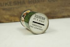 Vintage American Can Company Souvenir Tin Piggy / Savings Bank picture