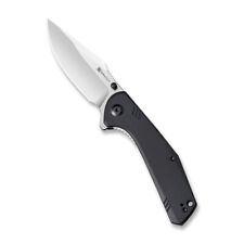 Sencut Actium Folding Knife Black G10 Handle D2 Drop Point Plain Edge SA02B picture