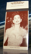 Vintage Matchbook Cover A1 Canada Kitchener 1993 Maybe Demi Moore Eadie Borton picture
