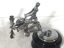 Liberty  1930s Action Twins Hood Ornament St Paul MN - ORG. Parts / Marble Stand picture