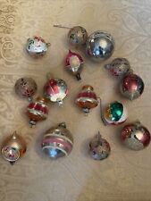VTG Shiny Brite Mixed Type Lot Of Christmas Tree Ornaments picture