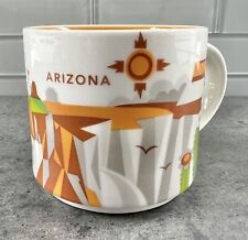 2015 Starbucks You Are Here Series Arizona Mug Cactus Grand Canyon Golf Retire picture