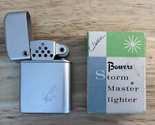 Vintage Storm Master Silver Tone Cigarette Lighter, Used But NICE Fast Shipping picture