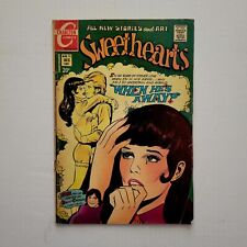 SWEETHEARTS Vol.2 #121 VG- (1972 Charlton) Romance | WHEN HE'S AWAY | Good Girl picture