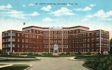 1948 St. Joseph Hospital Medical Building Landmark Ottumwa Iowa Vintage Postcard picture