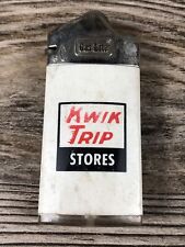 Rare Vintage Gas Lite Kwik Trip Stores Gas Station Advertising Lighter picture
