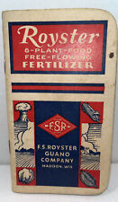 Vintage 1953-1954 Royster Fertilizer Memo Notebook Farm Advertising Unused picture