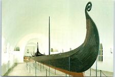 Postcard -The Oseberg Ship, The Viking Ships Museum, Oslo, Norway picture