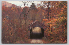 Postcard Old Covered Bridge West Townshend Vermont picture