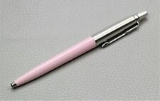 New Parker Jotter Original Pen 50s Finish Medium Black Ink Made in France Pink picture