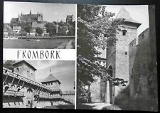 1940s+ RPPC Views of Frombork, Copernicus Tower, Vistula Lagoon, Poland  picture