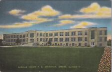 La Salle County T.S. Sanitarium Ottawa Illinois Postcard c1930s UNP 7249.5 picture