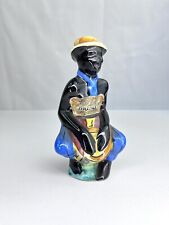 Vintage 1950s/60s Drioli African Drummer Miniature Bottle Italy made 12cm picture