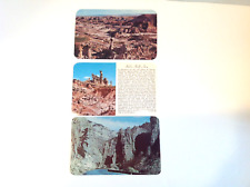 Vintage Wyoming Postcards - Lot of 3 Unused. picture