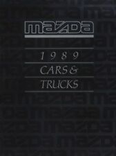 1989 Mazda 16-page Car Sales Brochure - 929 Rx7 Rx-7 323 GTX 626 Truck Mx6 B2200 picture