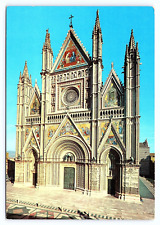 Vintage Postcard Italy - Orvieto Cathedral Il Duomo (Lorenzo Maitani) c1977 picture