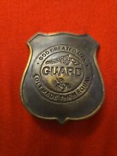 Colt Rifles Epaulette Gunsmith Metal Collector Pinback God Created Made Equal picture