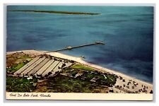 Postcard Fort De Soto Park Florida and Pier Egmont Key picture
