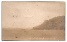 1907 RPPC River View, Golconda, IL Real Photo Postcard *6V(3)14 picture