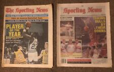 The Sporting News Lot Michael Jordan Chicago Bulls North Carolina Tar Heels 1984 picture