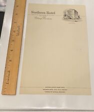 Vintage letterhead from the Northern Hotel, Billings, Montana picture