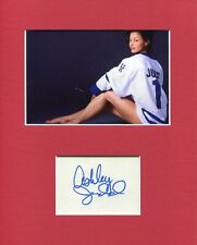 Ashley Judd Star Trek Sexy Kentucky Wildcats Rare Signed Autograph Photo Display picture
