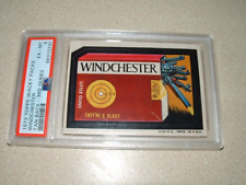 1973 TOPPS WACKY PACKS WINDCHESTER GUNS CARD-3RD SERIES-TAN BACK PSA EX-MT 6 picture