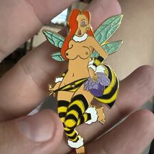 Disney Fantasy Jessica Rabbit Morphed Into A Sexy Bee Green Wings Pin LE 30 picture