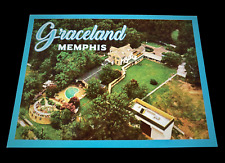 Elvis Presley Graceland Mansion, Memphis Tennessee Aerial View Postcard* picture