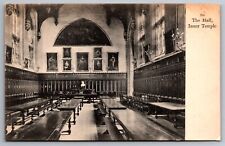 Postcard The Hall Inner Temple Knights Templar London England  B 26 picture
