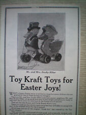 Vintage Wooster Toy Kraft (Wooster Ohio)  Magazine AD Toys for Easter picture