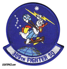 USAF 309th FIGHTER SQ -309 FS- F-16 Fighting Falcon -Luke AFB, AZ- VEL PATCH picture