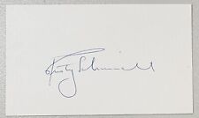 Rusty Schweickart Signed Autographed 3x5 Card BAS Beckett Astronaut Apollo 9 picture