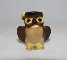 1960's Bughouse Wise Owl Miniature Figurine picture