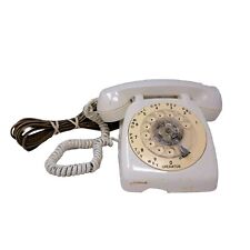 Vintage Automatic Electric Telephone Phone Rotary Beige Tan Untested picture