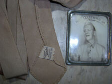 photomatic ww2 Soldier Portrait photo picture AND necktie Fort Oglethorpe GA 40s picture