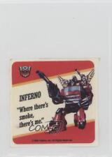 1985 Hasbro Transformers Stickers Inferno 04e3 picture
